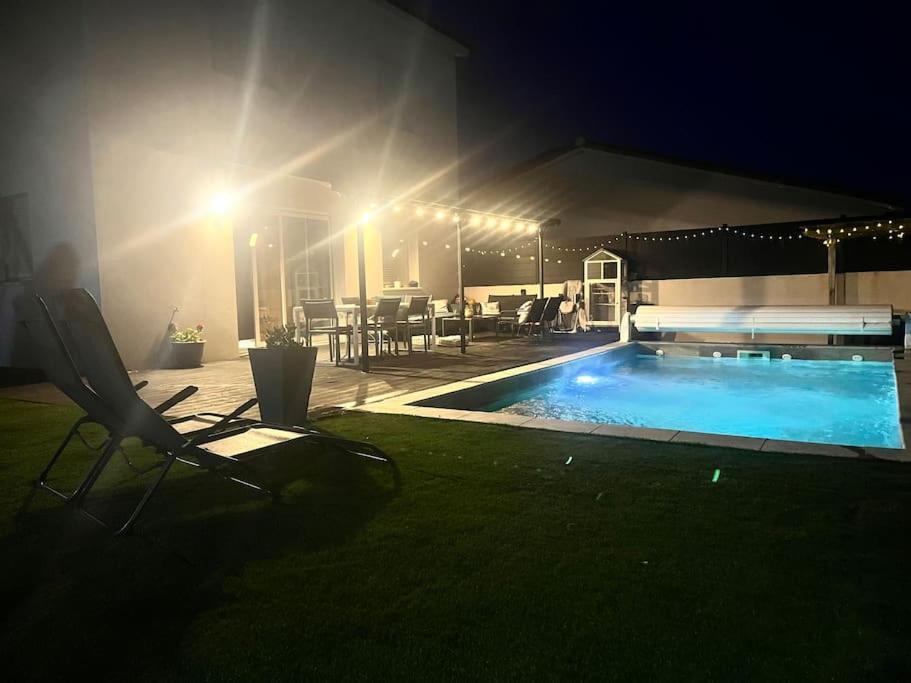 Villa Prestige Piscine, Jacuzzi, Clim, Jardin Top Prosconciergerie Cournonterral Exterior photo